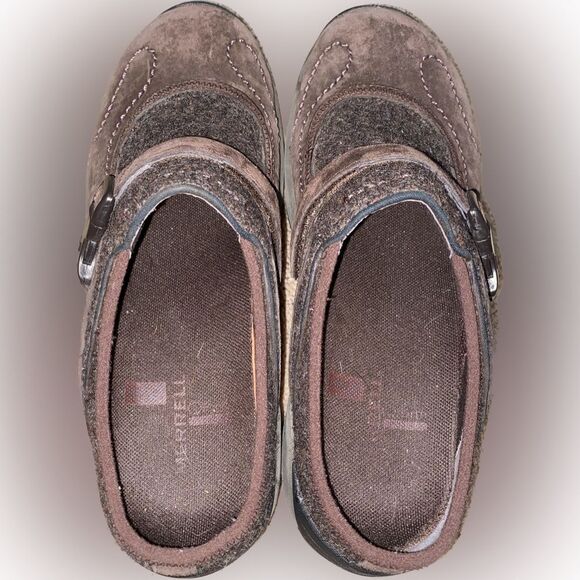 Merrell Encore Sidestep Clog Mule Dark Brown Women’s Size 8 - Picture 4 of 6